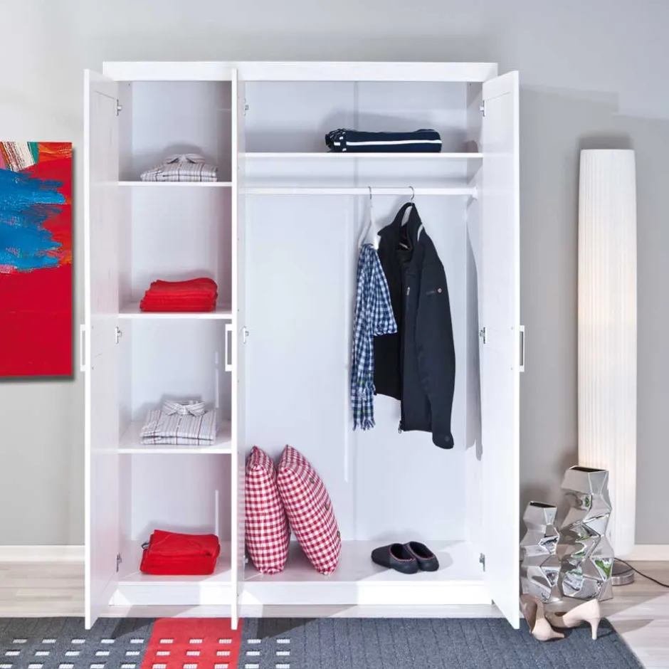 Pharao24 Massivholzschrank Classico> Drehtürenschränke|Massivholz Kleiderschränke