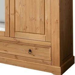 Massivholzmöbel|Drehtürenschränke*Pharao24 Massivholzschrank Crondira