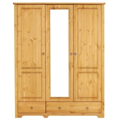 Massivholzmöbel|Drehtürenschränke*Pharao24 Massivholzschrank Slavira