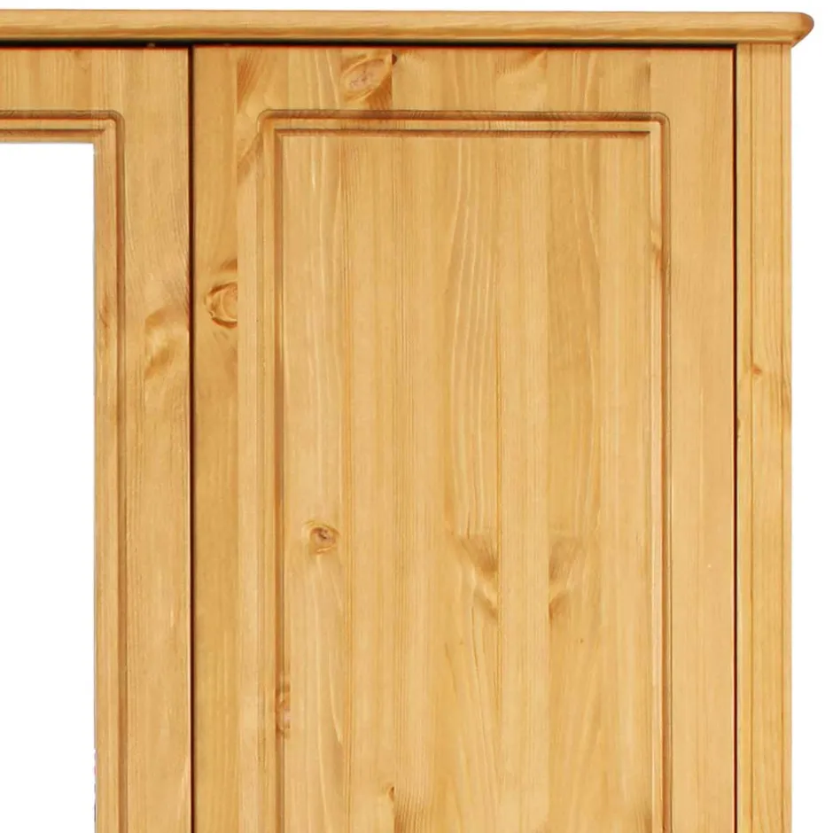 Massivholzmöbel|Drehtürenschränke*Pharao24 Massivholzschrank Slavira