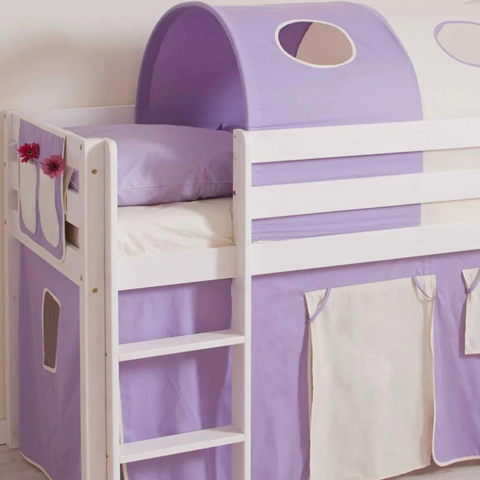 Pharao24 Mädchen Hochbett Elly>Kinder Kinderhochbetten|Kinderbetten