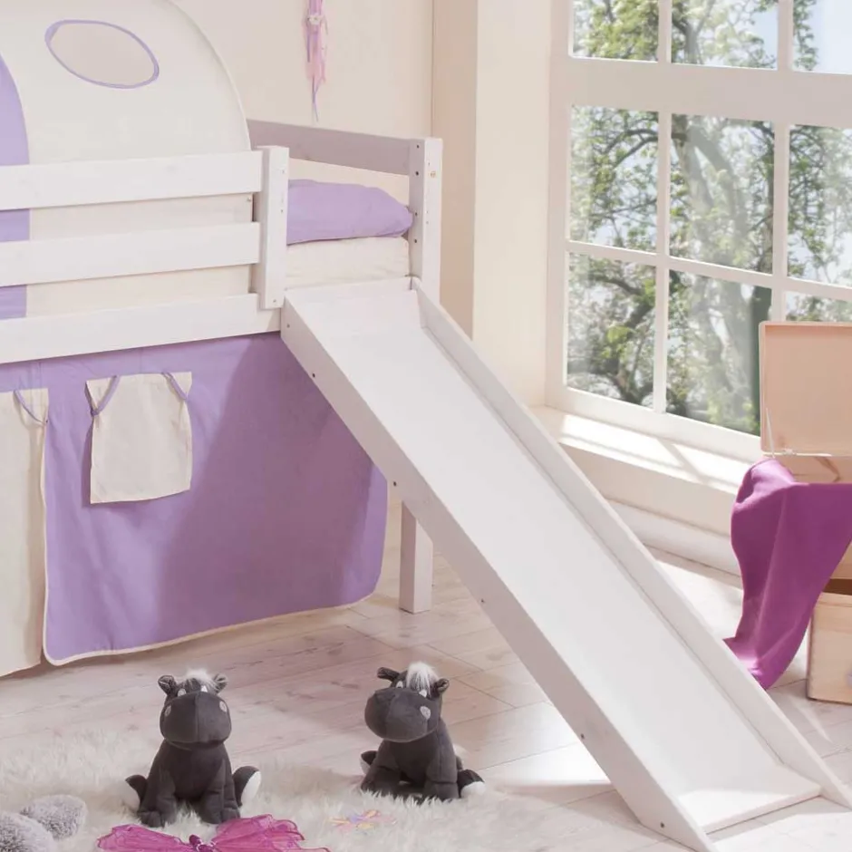 Pharao24 Mädchen Hochbett Elly>Kinder Kinderhochbetten|Kinderbetten