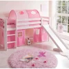 Pharao24 Mädchen Hochbett Lady>Kinder Kinderhochbetten|Kinderbetten