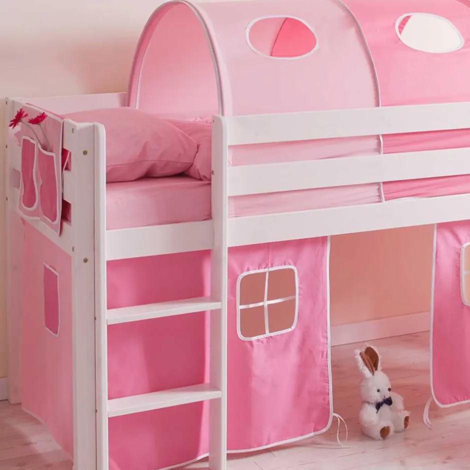 Pharao24 Mädchen Hochbett Lady>Kinder Kinderhochbetten|Kinderbetten