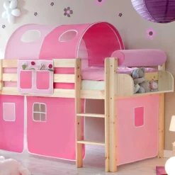 Kinderhochbetten|Kinderbetten*Pharao24 Mädchen Hochbett Yanita