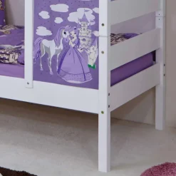 Kinderbetten|Spielbetten*Pharao24 Mädchen Kinderbett Nelson