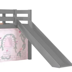 Kinderbetten|Kinderhochbetten*Pharao24 Mädchen Kinderzimmerbett Rundo