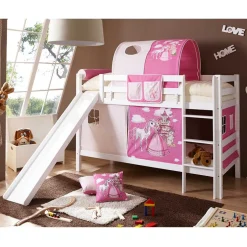Pharao24 Mädchen Spielbett Yesma>Kinder Kinderbetten|Etagenbetten