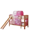 Pharao24 Mädchen Stockbett Funny>Kinder Etagenbetten|Kinderbetten