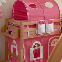 Kinderbetten|Kinderhochbetten*Pharao24 Mädchenzimmer Hochbett Jeany