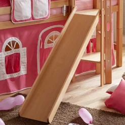 Kinderbetten|Kinderhochbetten*Pharao24 Mädchenzimmer Hochbett Jeany