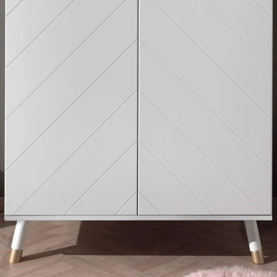 Kinderzimmerschränke*Pharao24 Mädchenzimmer Kleiderschrank Canjan