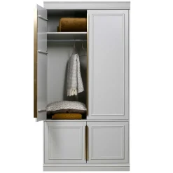 Massivholz Schränke|Drehtürenschränke*Pharao24 Mehrzweckschrank Purista