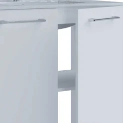 Badmöbel Sets*Pharao24 Melaminbeschichtete Badmöbel Selami