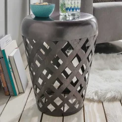 Pharao24 Metall Beistelltisch Joella> Telefontische