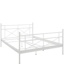 Einzelbetten|Metallbetten*Pharao24 Metall Bettgestell Alan