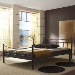 Doppelbetten|Jugendbetten*Pharao24 Metall Jugendbett Dikono