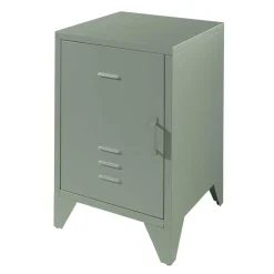 Nachtkommoden|Nachttisch*Pharao24 Metall Nachtschrank Jaisa