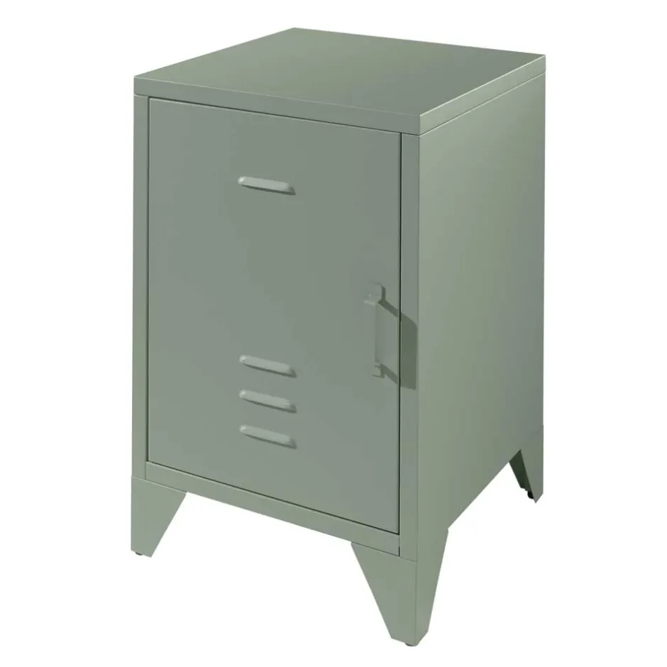 Nachtkommoden|Nachttisch*Pharao24 Metall Nachtschrank Jaisa