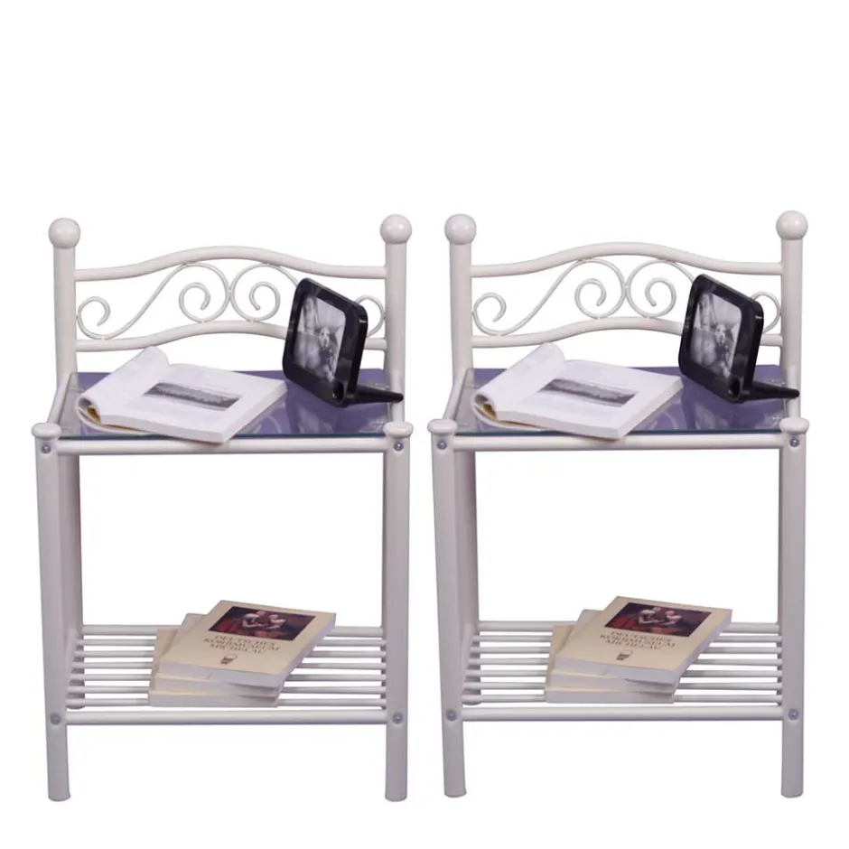 Pharao24 Metall Nachttisch Marcs> Nachtkommoden|Nachttisch