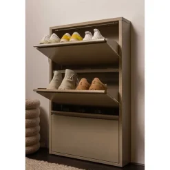 Schuhschränke|Schuhkipper*Pharao24 Metall Schuhschrank Lipari