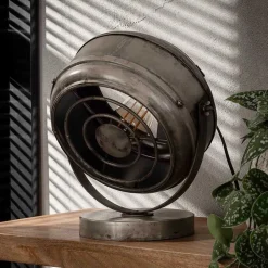 Lampen Und Leuchten*Pharao24 Metall Tischlampe Lennilia