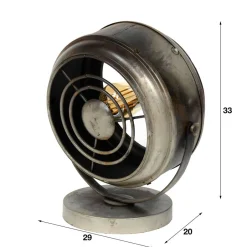 Lampen Und Leuchten*Pharao24 Metall Tischlampe Lennilia