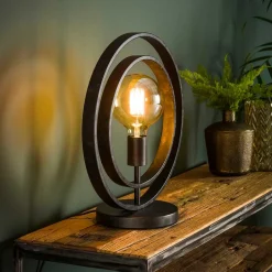 Pharao24 Metall Tischleuchte Markos><noscript><img width=