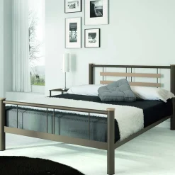 Einzelbetten|Doppelbetten*Pharao24 Metallbett Gourin