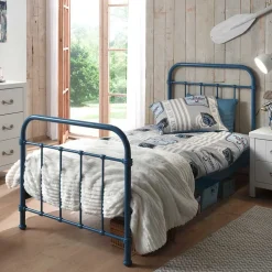 Kinderbetten*Pharao24 Metallbett Leane