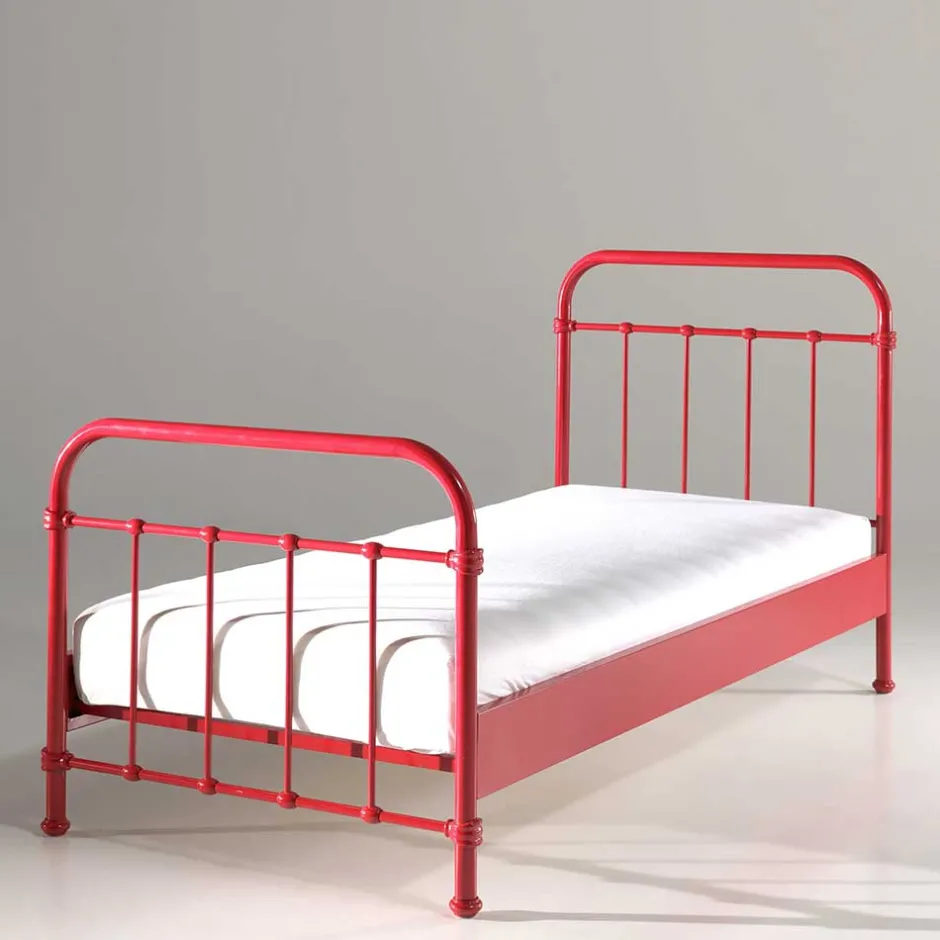 Kinderbetten*Pharao24 Metallbett Lecce