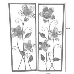 Wandbilder*Pharao24 Metallbild Set Havilano