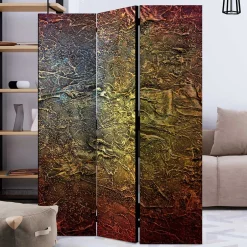 Paravents|Raumteiler*Pharao24 Metalloptik Paravent Cylian