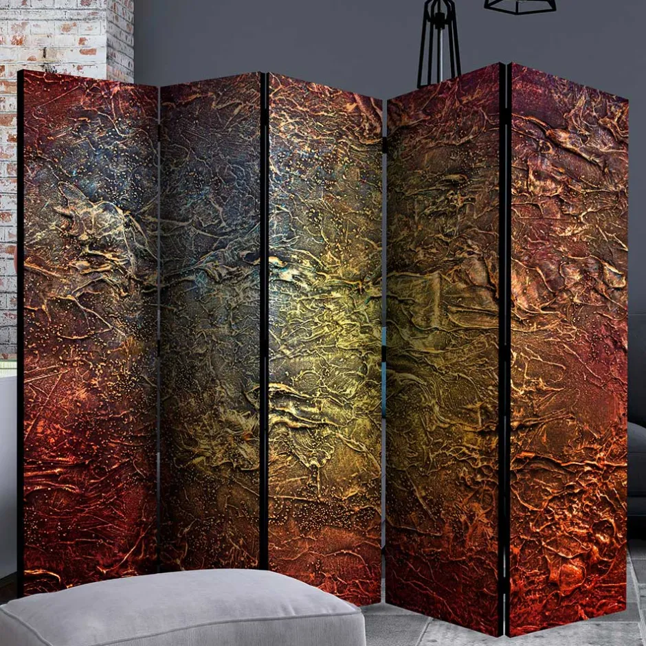 Paravents|Raumteiler*Pharao24 Metalloptik Paravent Cylian