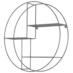 Hängeregale|Wandregale*Pharao24 Metallregal Grau Join