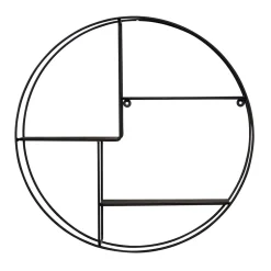 Hängeregale|Wandregale*Pharao24 Metallregal rund Lydia