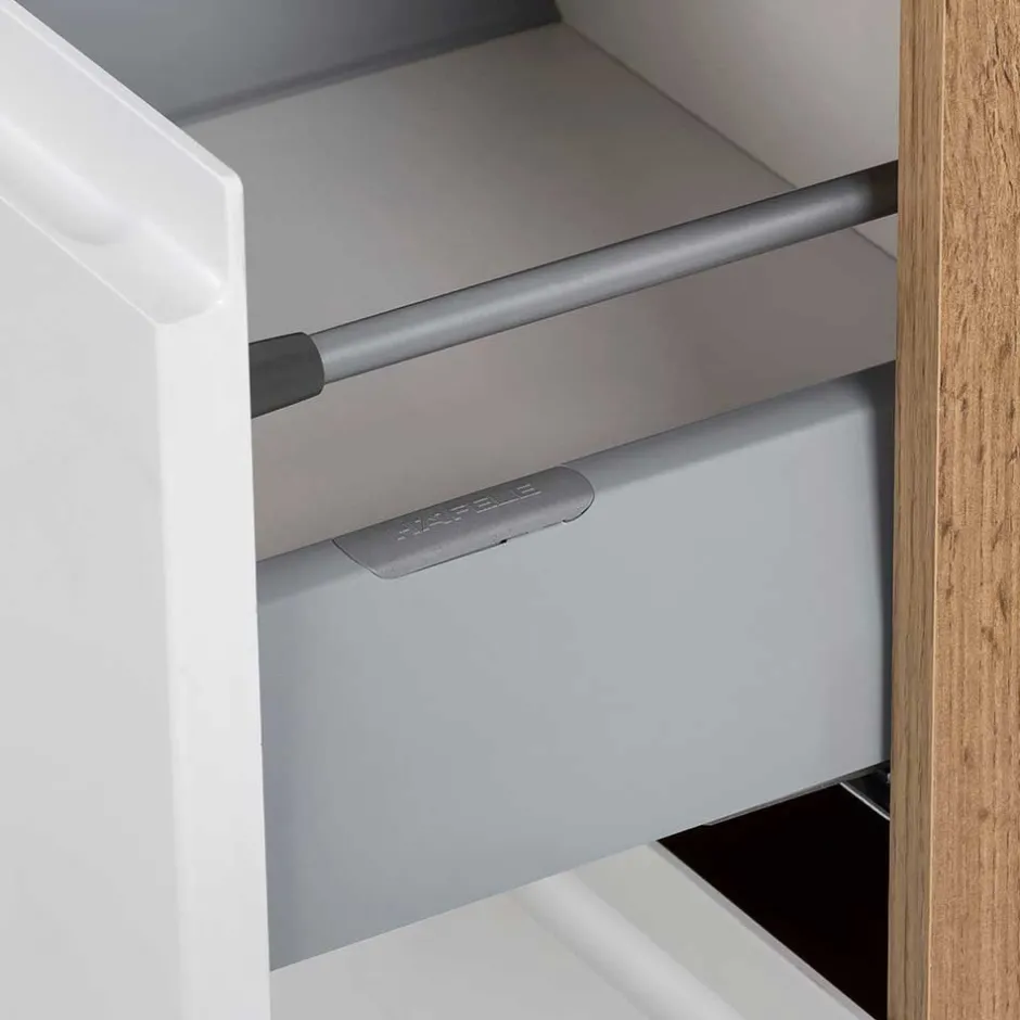 Bad Hochschränke|Badezimmerschränke*Pharao24 Midibadschrank Lactona