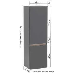 Bad Hochschränke*Pharao24 Midibadschrank Pegruan