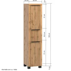 Pharao24 Midibadschrank schmal Cadama><noscript><img width=