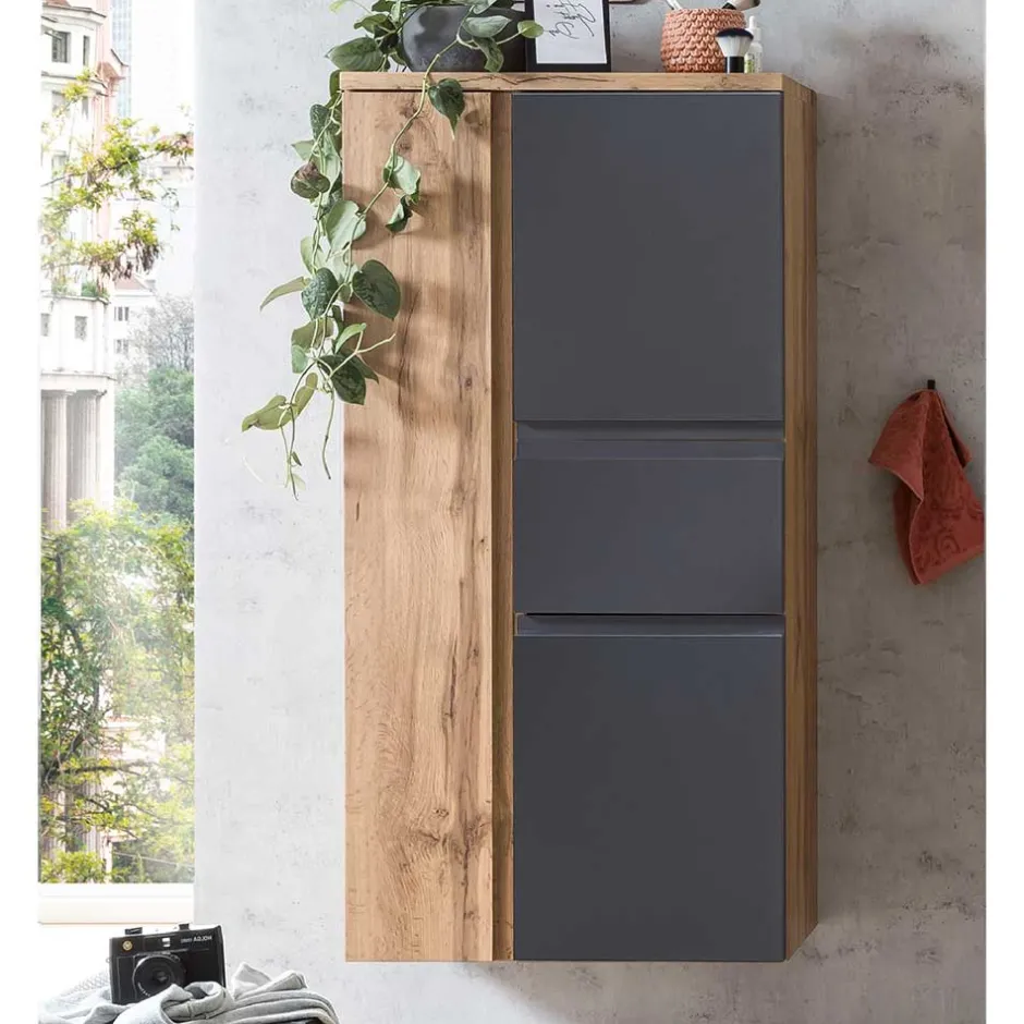 Pharao24 Midischrank mit Schublade Fregato> Bad Hochschränke