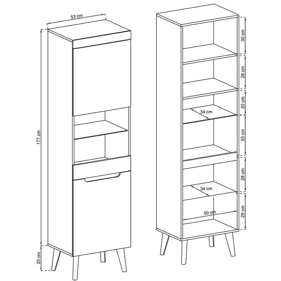 Pharao24 Moderne Anbauwand Tomya> Wohnwand 250 Cm