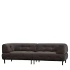 Pharao24 Moderne Couch Lena> Wohnzimmercouch|3 Sitzer Sofa