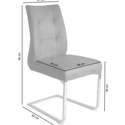 Freischwinger*Pharao24 Moderne Freischwinger Adagios