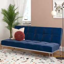 Pharao24 Moderne Klappcouch Meravon> 3 Sitzer Sofa|Schlafsofas
