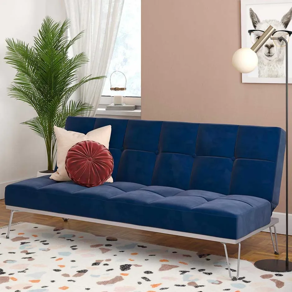 Pharao24 Moderne Klappcouch Meravon> 3 Sitzer Sofa|Schlafsofas