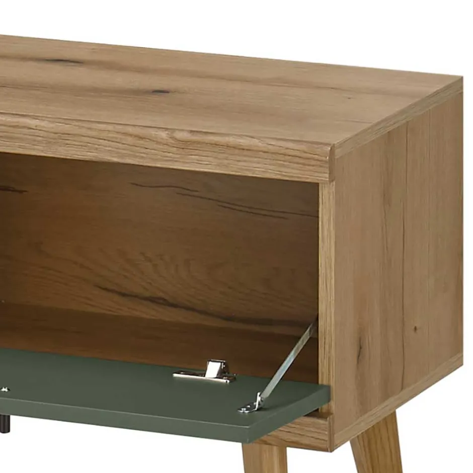 Wohnwand 300 Cm*Pharao24 Moderne Skandi Schrankwand Lora