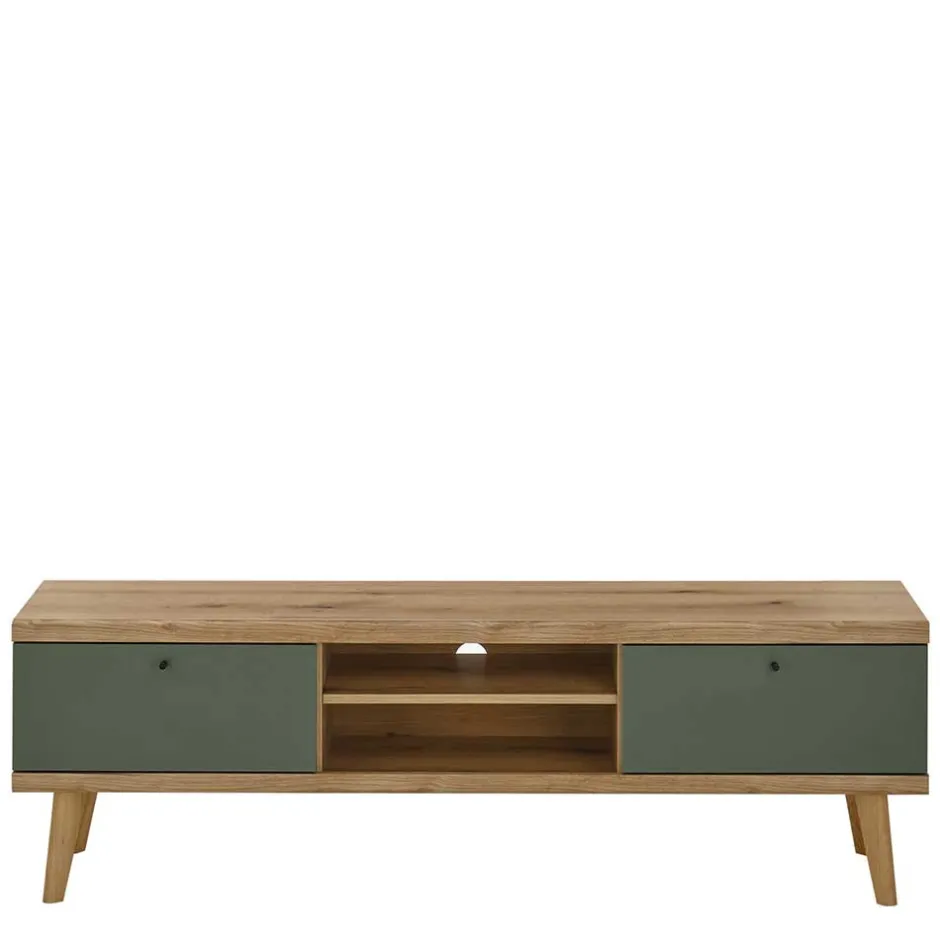 Wohnwand 300 Cm*Pharao24 Moderne Skandi Schrankwand Lora