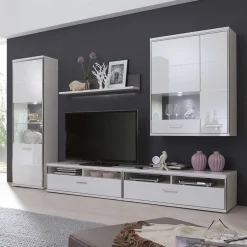 Pharao24 Moderne Wohnwand Lefaria> Moderne Wohnwände|Wohnwand 300 Cm