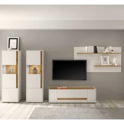 Pharao24 Moderne Wohnwand Rascian> Moderne Wohnwände|Wohnwand 250 Cm