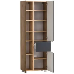 Bad Hochschränke|Badezimmerschränke*Pharao24 Moderner Badhochschrank Fregato